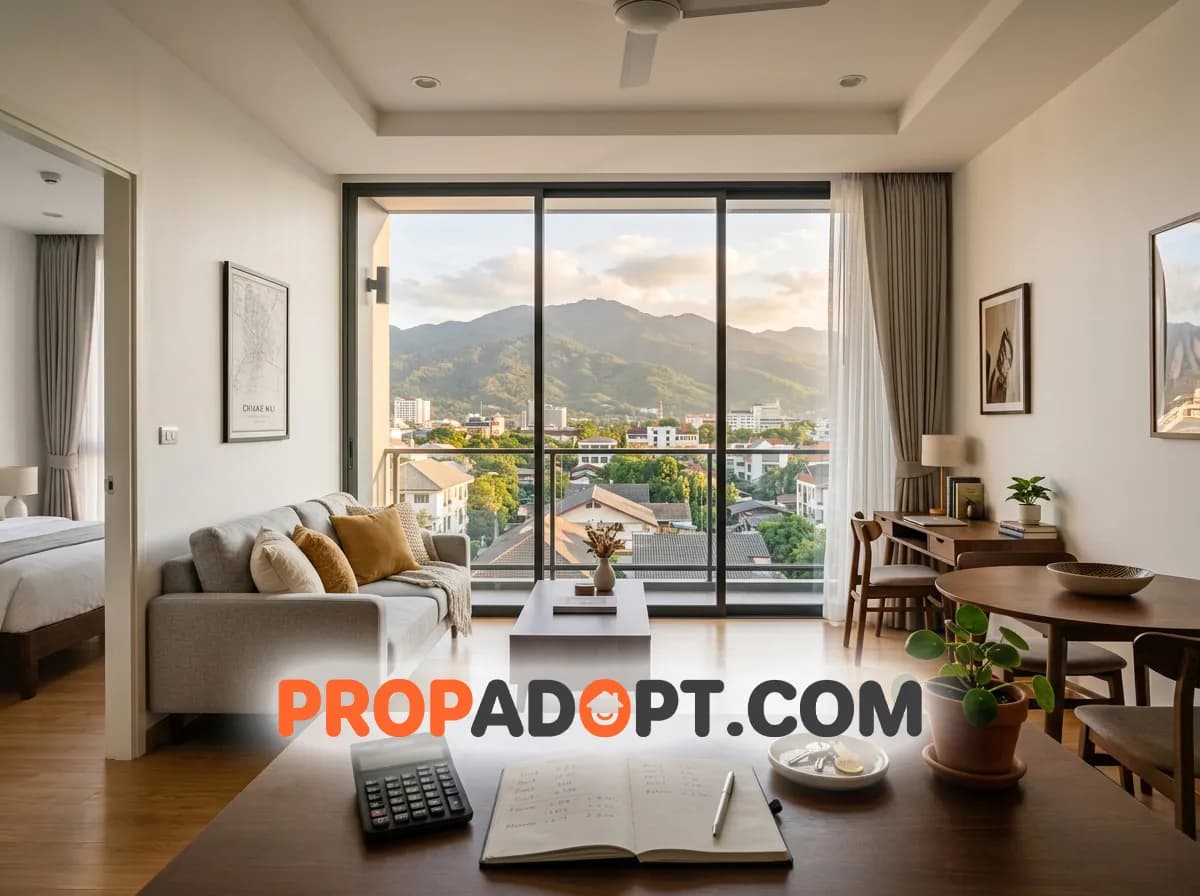 ซื้อคอนโดเชียงใหม่ปล่อยเช่า คำนวณ Rental Yield ยังไงให้ไม่ขาดทุน
