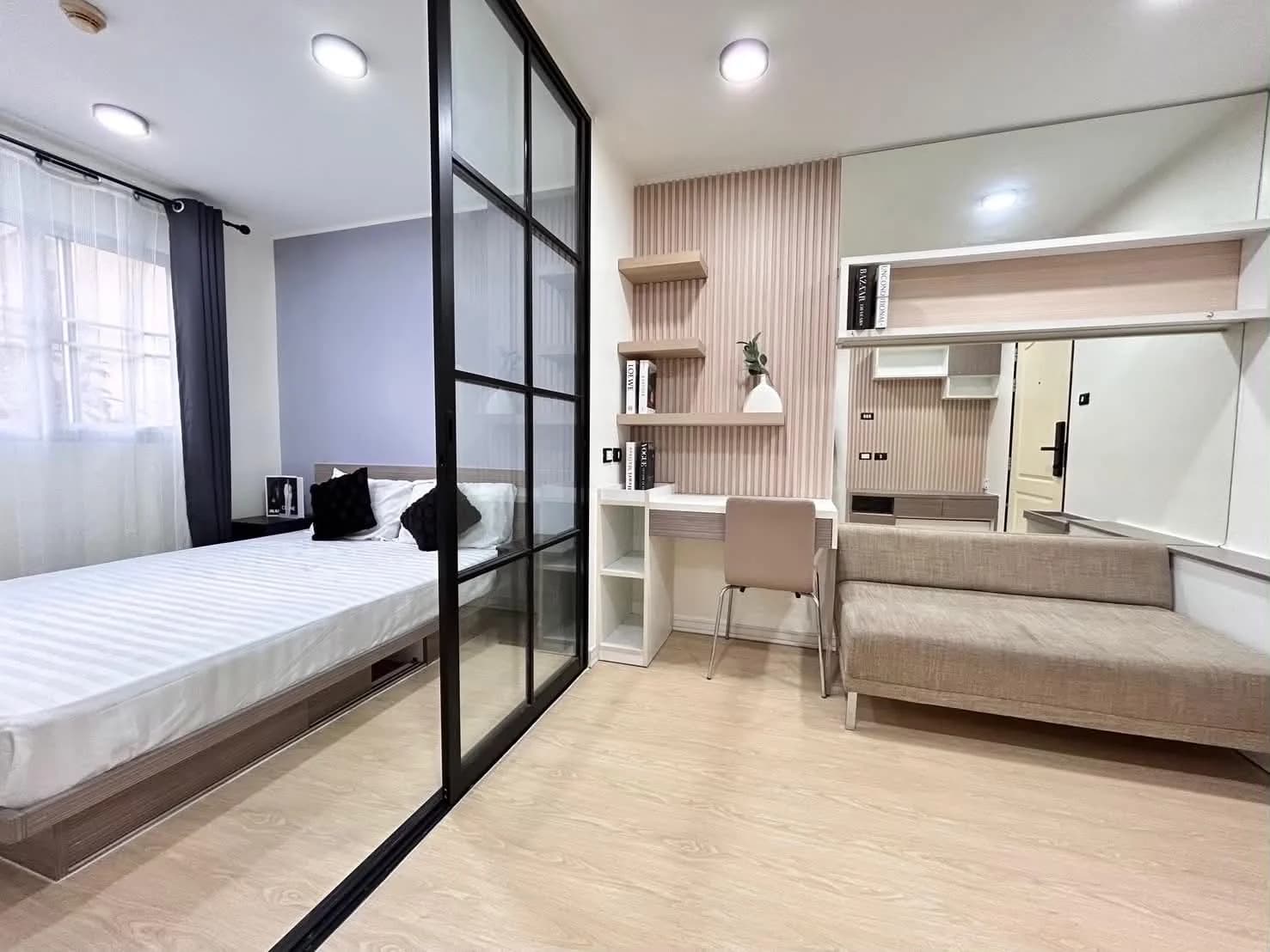 Lumpini Condotown บางแค รีโนเวทใหม่ + เฟอร์ใหม่ + แอร์ใหม่